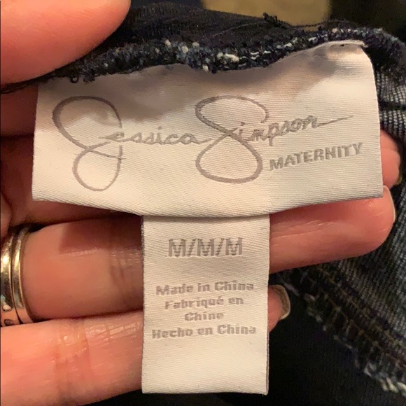 Jessica Simpson Maternity Jeans SZ Med - Picture 7 of 8